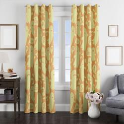 Halloween Ghost Flat Vector Window Curtain Best Gift For Room Decorations