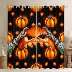halloween pumpkin blackout curtains halloween mummies window curtains halloween decor blackout window curtains 100 polyester 41 7 107 9 0