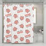 hamm piggy bank toy story shower curtains 0