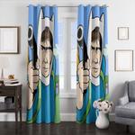 han solo star wars adventure time finn window curtains 0
