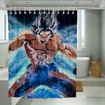 hand skill dragon ball shower curtains 0