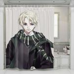 handsome draco malfoy shower curtains 0