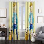 handsome finn adventure time window curtains 0