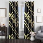 hans formula one gold window curtain 0