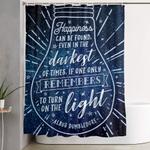 happiness can be found shower curtain 0