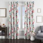 happy mickey mouse flower walt disney window curtain 0