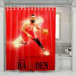 harden always be good player shower curtains 0