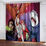 harley quinn season 3 curtains blackout window drapes 0
