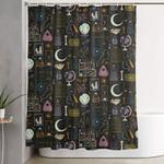 haunted attic shower curtain 0