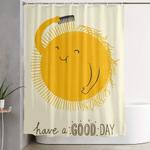 have a good day shower curtain 0
