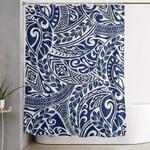 hawaiian tribal pattern iii shower curtain 0