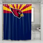 header arizona cardinals nfl team shower curtains 0