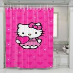 hello kitty cute 1 shower curtains 0