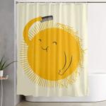 here comes the sun shower curtain 0