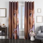 hermione digital painting window curtains 0