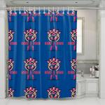 hero vibes captain marvel shower curtains 0