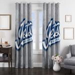 hets winnipeg team logo iced window curtain 0