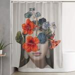 hidden beauty 2 shower curtain 0