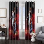higher than everyone nba window curtain 0