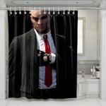 hitman agent 47 shower curtains 0