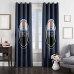 hockey nhl edmonton oilers specular window curtain 0