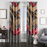 hockey stuff for make you happy window curtain 0