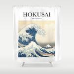 hokusai the great wave shower curtain 0