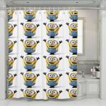 horay lil minions animation movie shower curtains 0