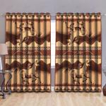 horse is running on the way blackout curtains horse lovers gift idea blackout window curtains 100 polyester 417 1079 0