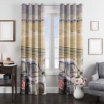 hot circuit racing car window curtain 0