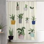 house plants shower curtain 0