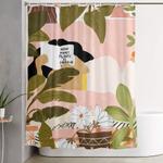 how many plants is enough plants shower curtain 0