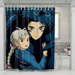 howls moving castle shower curtains 0