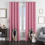 human and dog window curtains 0