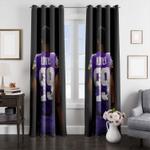 hunte will be superstar player window curtain 0