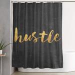 hustle shower curtain 0