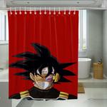 hypebeast armor of fusion goku shower curtains 0