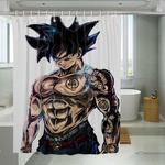 hypebeast thunder dragon ball shower curtains 0
