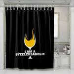 i am a ateelersaholic shower curtains 0