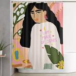 i am made of stars shower curtain 0