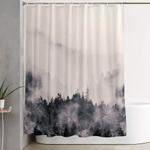 i fall behind shower curtain 0