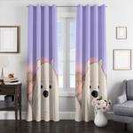 ice bear sad window curtains 0