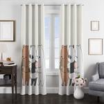 ice cream and we bare bears window curtains 0