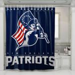 iconic new england patriots shower curtains 0
