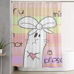 if u think im not a present shower curtain 0