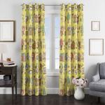 illustration lifes in animal crossing game window curtain 0