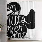 im so nuts over you shower curtain 0