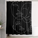 in the dark shower curtain 0