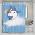 in the sky my neighbor totoro shower curtains 0