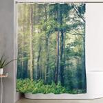 inner peace shower curtain 0